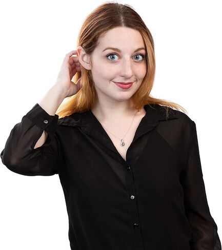 Womens & Girls Sterling Silver 6x4mm Oval Shape Genuine Gemstone Pendant Necklace Birthstone Jewelry Gift for Her | Wedding | Birthday | Anniversary in Kuwait