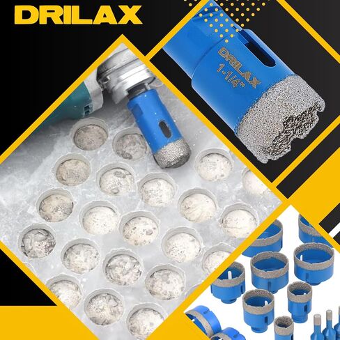 1-1/4 inch Diamond Hole Saw Heavy Duty Masonry Drill Bit for Concrete, Granite, Quartz, Porcelain, Ceramic, Tile, Brick, Cinder Blocks 5/8"-11 Thread Connection for Angle Grinders 1.25 inch Hole in Saudi Arabia