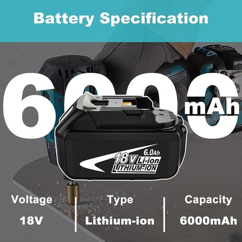 DC18RC 18V شاحن استبدال البطارية متوافق مع ماكيتا 14.4V-18V LXT بطارية ليثيوم أيون BL1815 BL1830 BL1840 BL1845 BL1850 BL1860 in Saudi Arabia