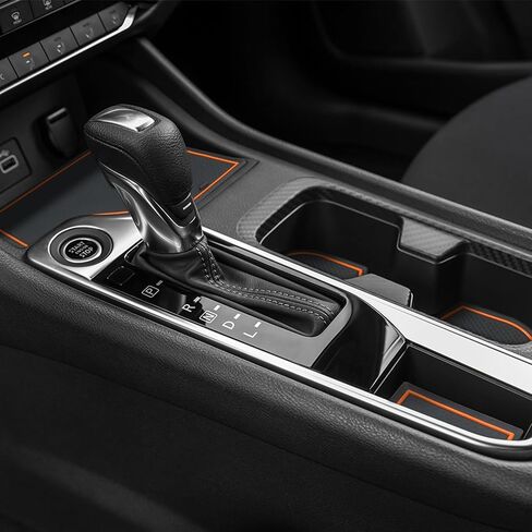 للاطلاع على Nissan Sentra Accessories 2025 2024 2023 2022 2021 2020 حامل كوب مخصص ملحق بطانات Center Center Censole Mobile Door Door Mit Kit (Red Trim) in Kuwait