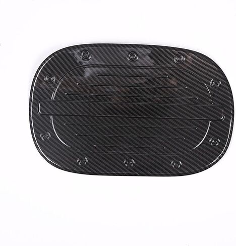 تغطية باب خزان غاز السيارة الإكسسوارات الواقية ، متوافقة مع Land Rover Defender 90 110 130 2020-2024 ABS FUEL FUEL TANK COVERTING DRIVITION Auto Tuto (حبة ألياف الكربون) in Saudi Arabia