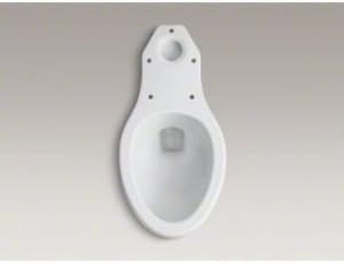 وعاء تواليت كوهلير هاي لاين مع اضاءة ضغط , ابيض , مقاس واحد - K-4304-0 in Kuwait