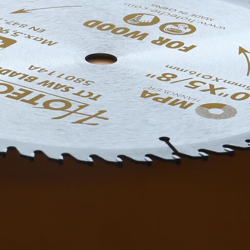 Hoteche 8-1/4-Inch Circular Saw Blade for Wood 40-Tooth Tungsten Carbide-Tipped Blade High-Performance Professioal Saw Blade for Miter Saw and Table Saws with 1-inch, 13/16-inch, 5/8-inch Arbor in Saudi Arabia