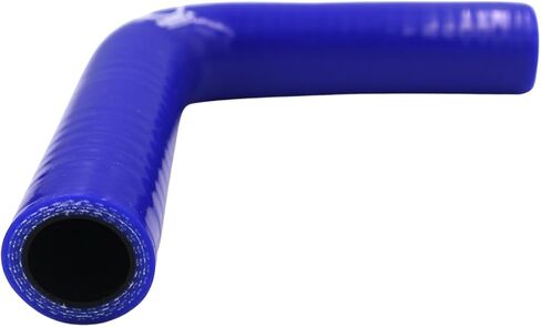 0.75" (18mm) Silicone High Performance 4-Ply 90 Degree Elbow Transition Coupler for Turbo/Intercooler/Intake Piping, Length 4 inch, Thickness 5.5mm (Black) in Saudi Arabia