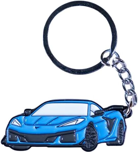 Metal Keychain - Corvette C8 Accessory Gift in Kuwait