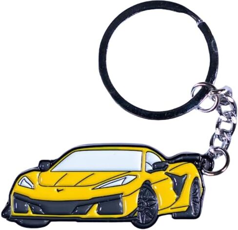 Metal Keychain - Corvette C8 Accessory Gift in Kuwait