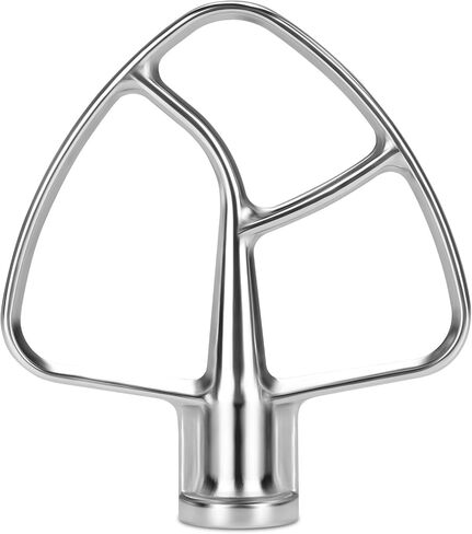 Flex Edge Beater Accessories and Attachments for KitchenAid 6 Quart Bowl-Lift Stand Mixer, Pastry Paddle Attachment for Kitchenaid, Dishwasher Safe, White in Saudi Arabia