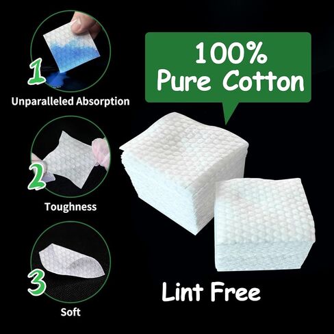 ILANSIN 3000PCS Gun Cleaning Patches,2"x2" Lint Free Gun Cleaning Cloth,Professional Wipes for Shot Pistol and All Caliber of Firearms. Store in Two Boxes Can Store Gun Cleaning Kit in Saudi Arabia