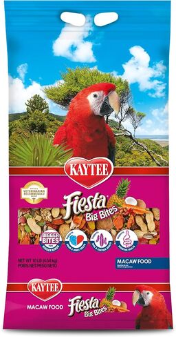 Kaytee Fiesta Big Bites - Macaw 10 lb in Saudi Arabia