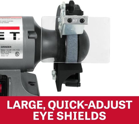 JET 6-Inch Bench Grinder, 1/4 HP, 3450 RPM, 115V (JBG-6A) in Saudi Arabia