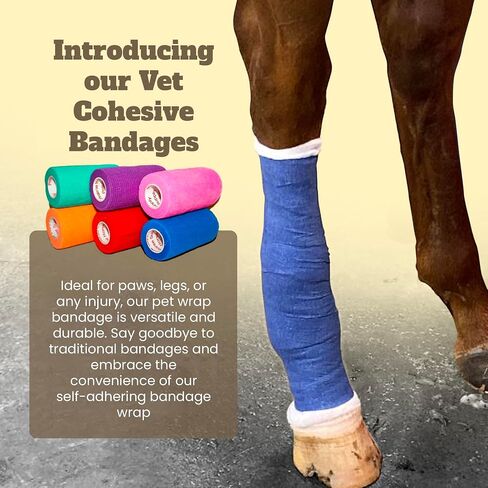 Prairie Horse Supply Vet Wrap Tape Bulk (Assorted Camo Colors) (6 Pack) (4 Inches Wide) Vet Wrap Medical First Aid Tape Self Adhesive Adherent for Ankle Wrist Sprains and Swelling in Saudi Arabia