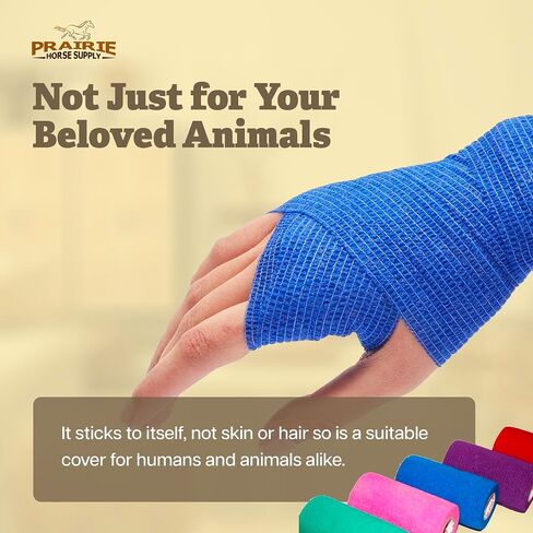 Prairie Horse Supply Vet Wrap Tape Bulk (Assorted Camo Colors) (6 Pack) (4 Inches Wide) Vet Wrap Medical First Aid Tape Self Adhesive Adherent for Ankle Wrist Sprains and Swelling in Saudi Arabia