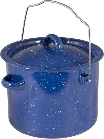 Stansport Enamel Cook Pot with Lid (10640) in Saudi Arabia