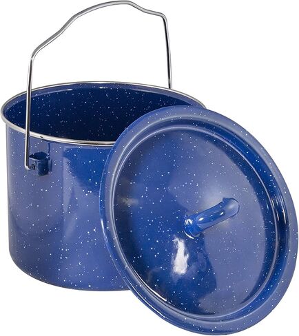 Stansport Enamel Cook Pot with Lid (10640) in Saudi Arabia