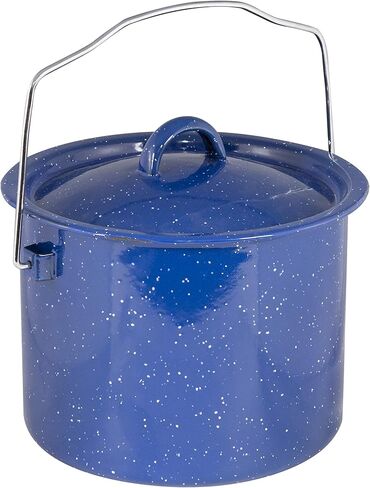 Stansport Enamel Cook Pot with Lid (10640) in Saudi Arabia