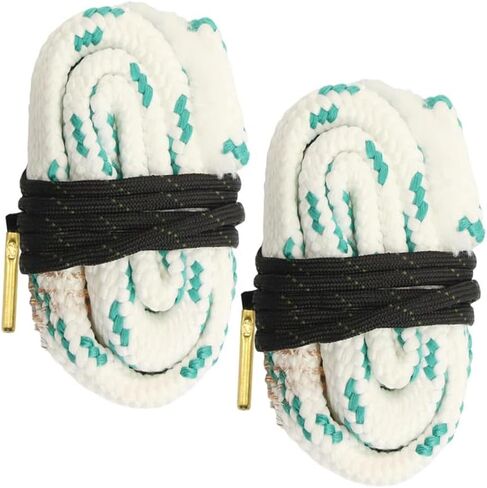 Miaozhun Bore Cleaner for Rifle Pistol Shotgun, Reusable Gun Snake Barrel Cleaning Rope for (.22 .223 5.56) (9mm .380 .357 .38) (.308 7.62mm 30-06 .30 .300 .303) (12GA) in Kuwait
