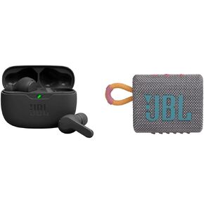 JBL Vibe Beam True Wireless Headphones - Black, Small