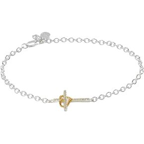 أليكس وآني كريستال في سوار القلب الذهب حجم واحد in Kuwait