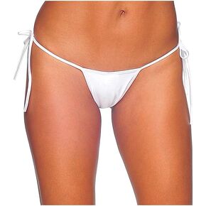 BodyZone Women's Tie-Side G-String, Black, One Size in Kuwait