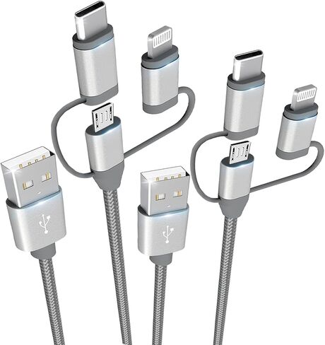 MFi Certified 3 in 1 Multi Charging Cable 1Pack in Kuwait
