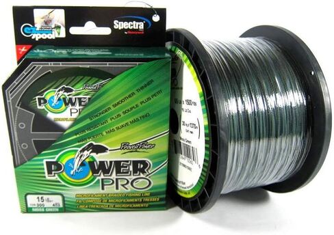 POWERPRO Spectra Fiber Braided Fishing Line, Moss Green, 300YD/40LB in Saudi Arabia