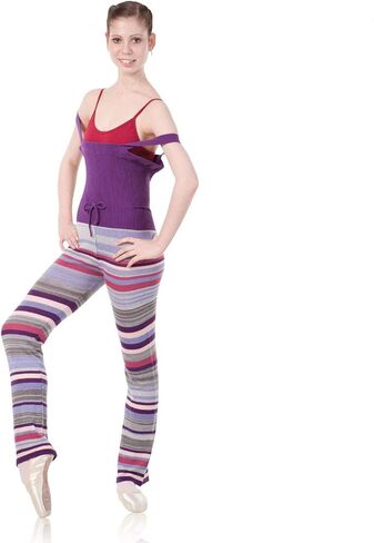 Sansha Women's Full Length Warm up Unitard KC1103C Finlay, Light Blue/Multicolor, Medium in Saudi Arabia