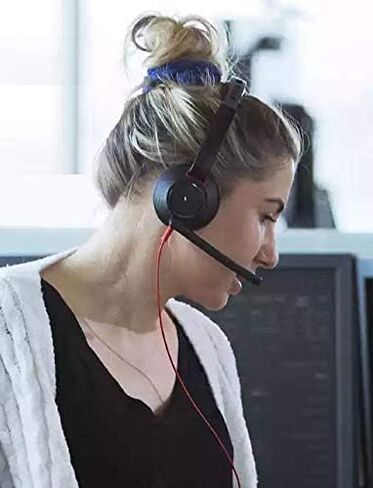 Plantronics - Blackwire C5220 - Wired, Dual-Ear (Stereo) Headset with Boom Mic - USB-A, 3.5 mm to connect to your PC, Mac, Tablet and/or Cell Phone in Saudi Arabia