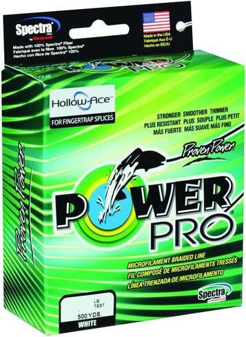 خيط صيد السمك Power Pro 21102000500Y، 200 رطل/500 ياردة، أصفر in Kuwait
