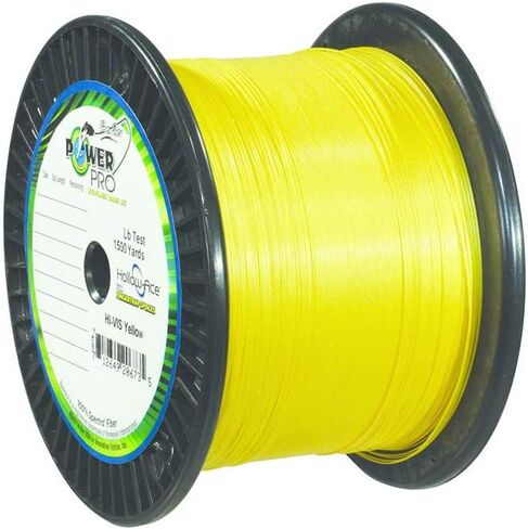 خيط صيد السمك Power Pro 21102000500Y، 200 رطل/500 ياردة، أصفر in Kuwait