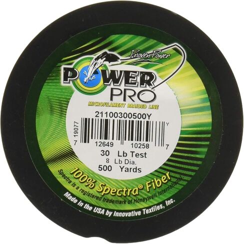 خيط صيد السمك Power Pro 21102000500Y، 200 رطل/500 ياردة، أصفر in Kuwait