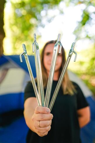 Stansport 9" Plastic Tent Stakes - 12 Pack in Saudi Arabia