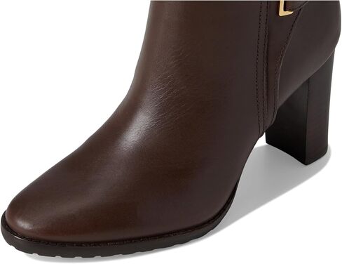 حذاء Lauren Ralph Lauren النسائي طويل الرقبة بتصميم مانشستر، بني، 8.5 in Kuwait