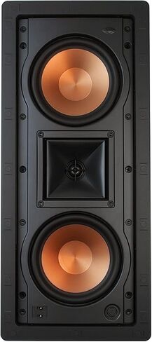 كليبشا مكبر صوت R-5502-W II يثبت على الحائط او يسار او مركزي او يمين (LCR) داخل الحائط او في السقف، عبوة من ثلاث قطع in Saudi Arabia