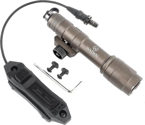 M300C Tactical Light, 400 Lumens Tactical Flashlight Weapon Light with Dual Pressure Switch for Constant/Momentary Modes, Fit for 20mm Picatinny Rail in Kuwait