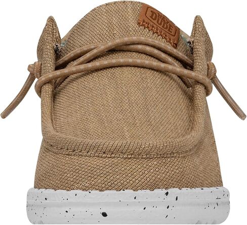Hey Dude Wally Youth Washed Canvas Black Size 11 | Boy's Loafers | Boy's Slip On Shoes | Comfortable & Light Weight in Saudi Arabia