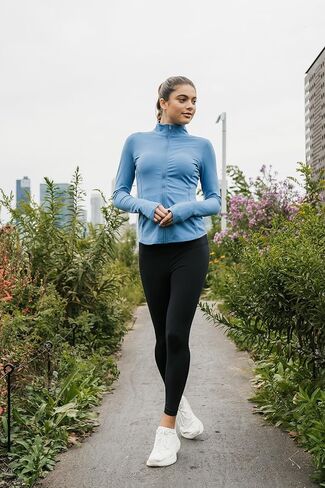 Yogalicious High Waist Squat Proof Lux Ankle Leggings for Women in Kuwait