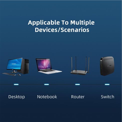 100Mbps STP UTP RJ45 8P8C Plug to Dual RJ45 HUB Splitter Network Ethernet Switcher Adapter in Kuwait