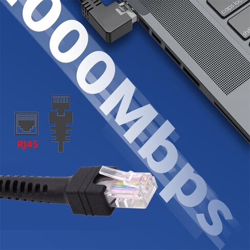 100Mbps STP UTP RJ45 8P8C Plug to Dual RJ45 HUB Splitter Network Ethernet Switcher Adapter in Kuwait