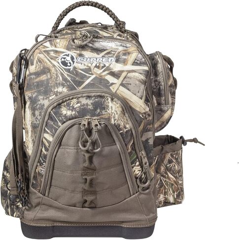 Cupped Waterfowl Hunting Backpack/Bag, Durable Duck Hunting Bag with Waist Belt & Waterproof Bottom, Mossy Oak Bottomland Camo in Kuwait