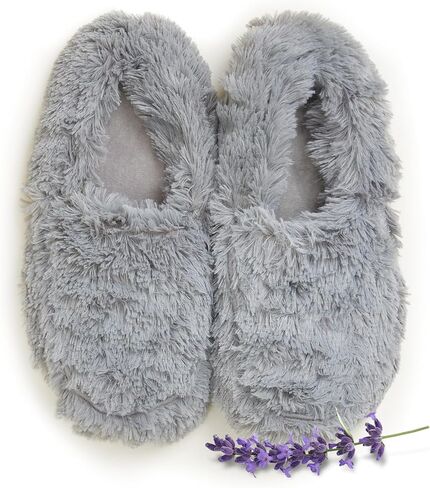 Intelex Women's Warmies Microwaveable Slippers, Pink, 6-10 in Saudi Arabia