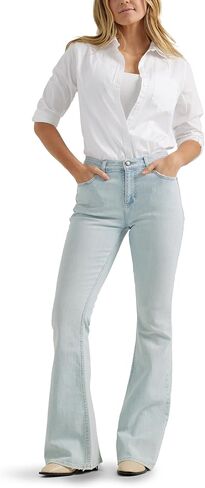 Lee Women's Legendary Mid Rise Flare Jean in Saudi Arabia