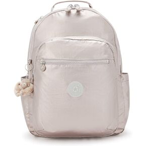 Kipling Women's Seoul 15" Laptop Backpack, Durable, Roomy with Padded Shoulder Straps, Built-In Protective Sleeve