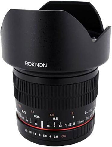 عدسات Rokinon 10MM F2.8 Ed As Ncs Cs فائقة الزاوية من Canon Ef-S لكاميرات Canon الرقمية Slr in Kuwait