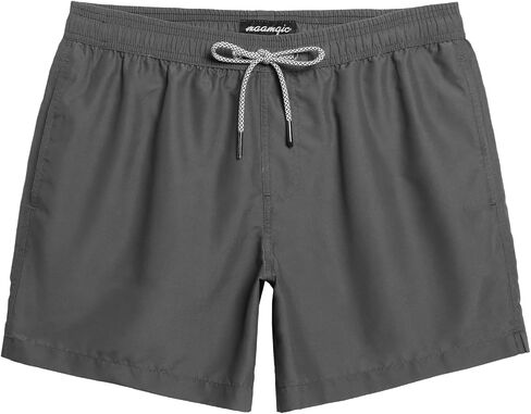 maamgic Mens Swim Trunks 5" with Mesh Lining Quick Dry Bathing Suits for Men Swim Shorts Swimwear Large in Saudi Arabia