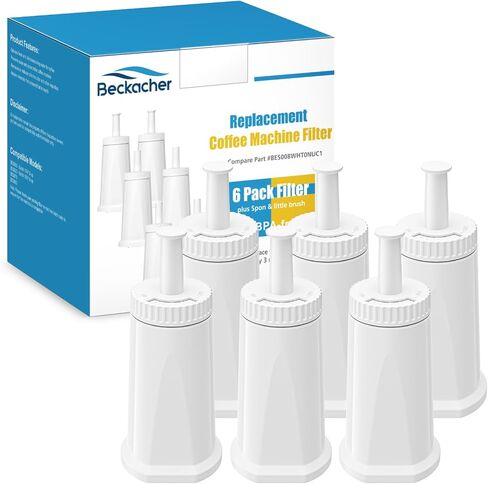 4 Pack Breville Water Filters, Compatible with Breville BES880 Barista Touch, BES990 BES980 Oracle Touch and BES878 BES920 Bambino ClaroSwiss Sage Espresso coffee Machine in Kuwait