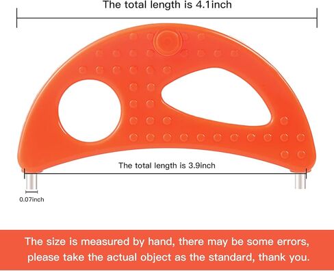 Crescent Tool Compatible for Jack Lalanne Power Juicer CL003AP E1188 E1189 MT1000 Juicer Replacement Parts (Orange) in Saudi Arabia