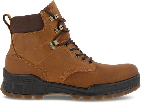 ECCO Men's Track 25 Waterproof Plain Toe Tie Hiking Boot, Amber Nubuck, 15-15.5 in Saudi Arabia