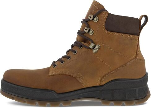 ECCO Men's Track 25 Waterproof Plain Toe Tie Hiking Boot, Amber Nubuck, 15-15.5 in Saudi Arabia