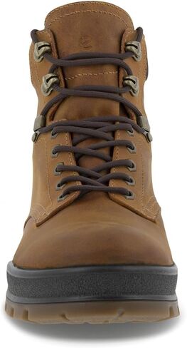 ECCO Men's Track 25 Waterproof Plain Toe Tie Hiking Boot, Amber Nubuck, 15-15.5 in Saudi Arabia