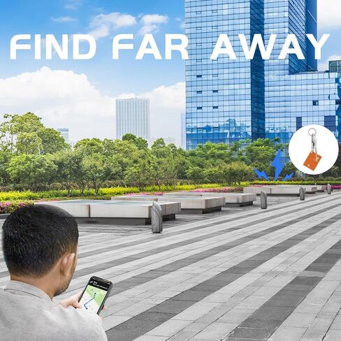 Wallet Finder RFID Blocking Card IP68 Item Tracker مع مشبك إعادة الشحن، يعمل مع Apple Find My APP والشبكة (iOS فقط) in Kuwait